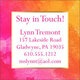Pink Watercolor Camp Calling Cards Image 1 of 2